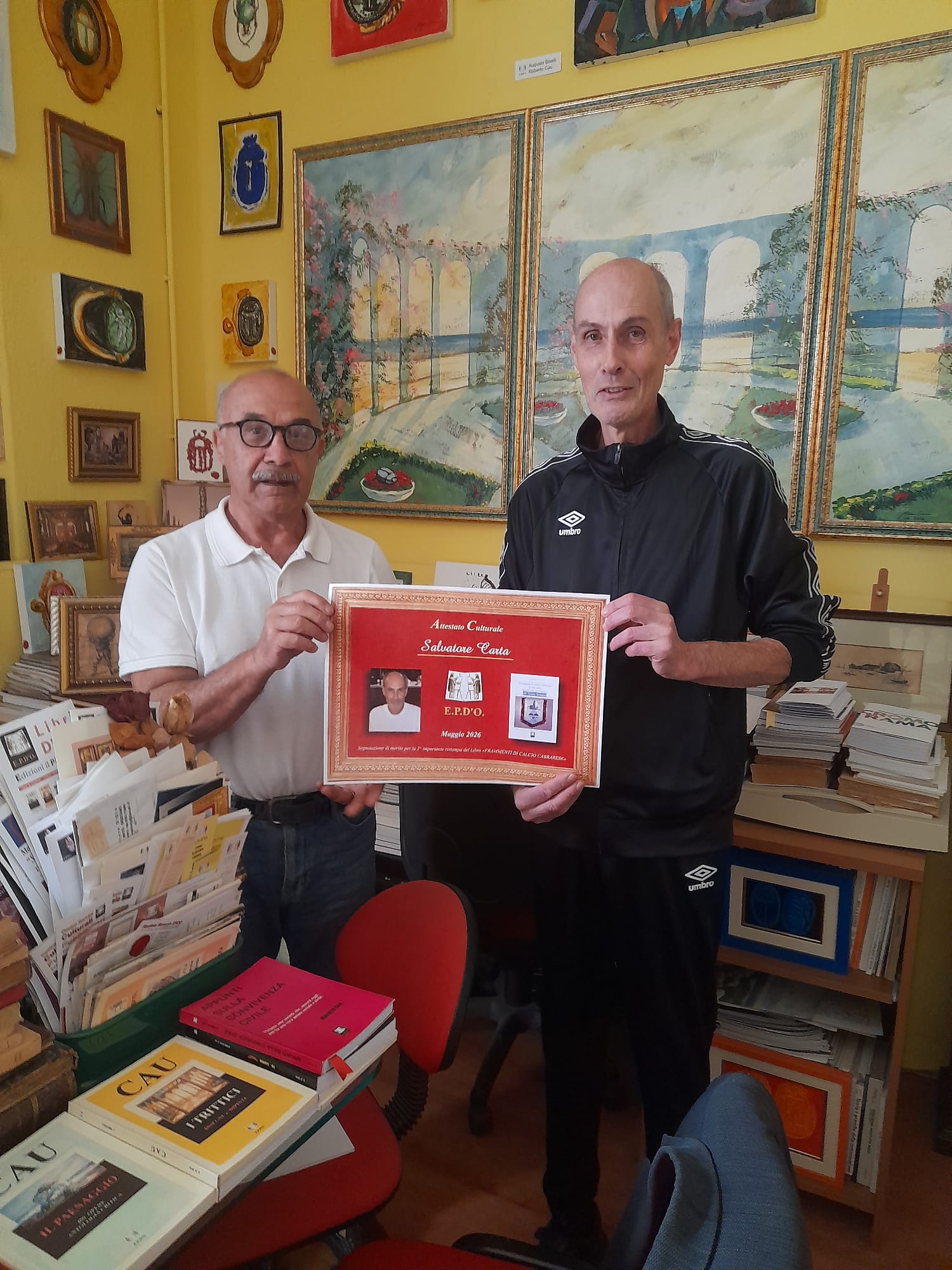 EPDO - Attestato Speciale Salvatore Carta